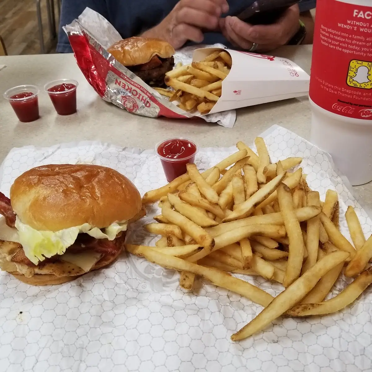 Asiago Ranch Grilled Chicken Sandwich
