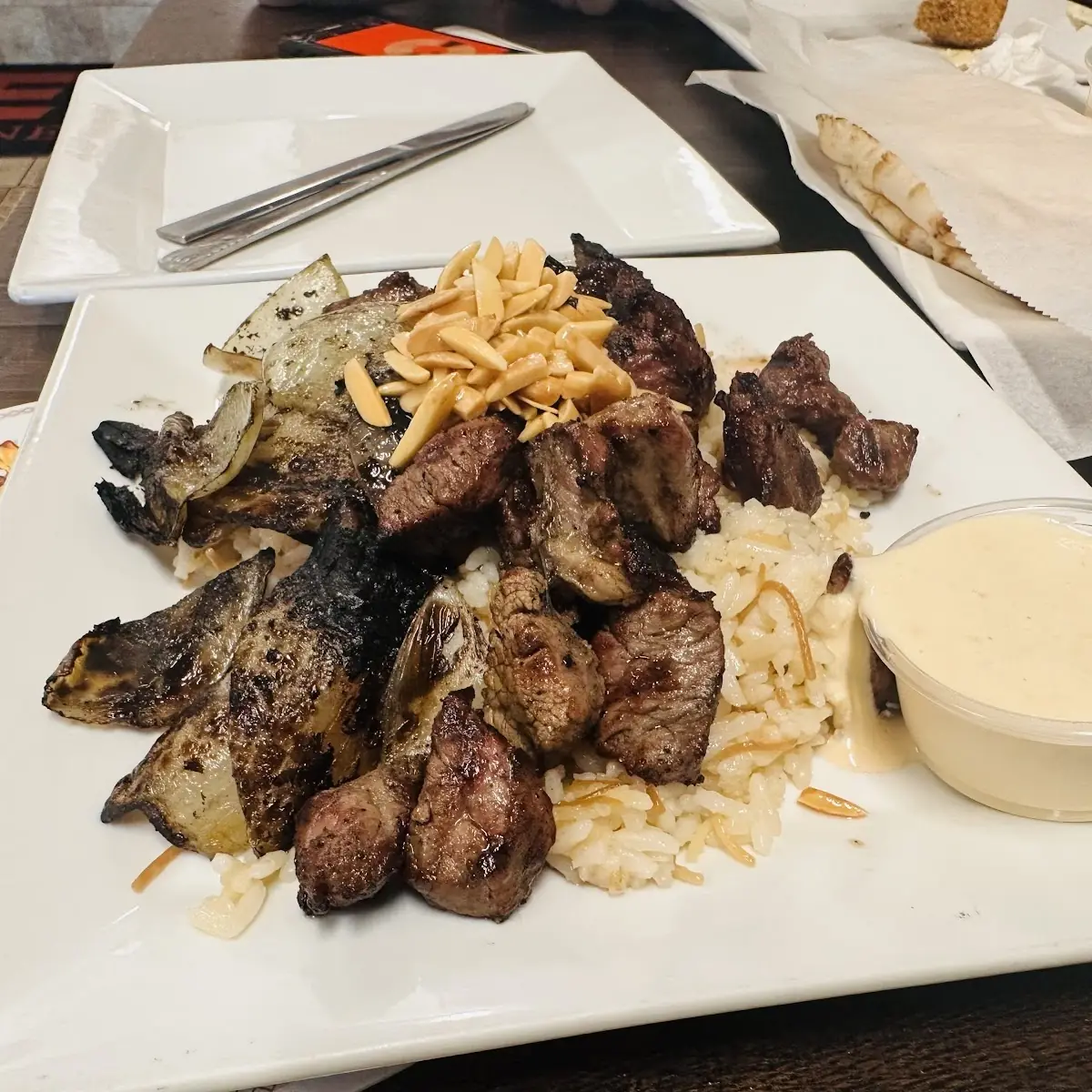 Rice Bowl a with Lamb Gyro