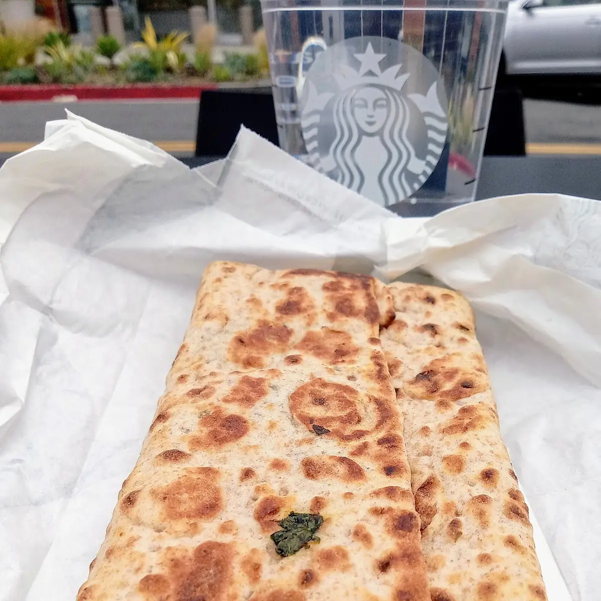 Spinach Feta & Egg White Wrap