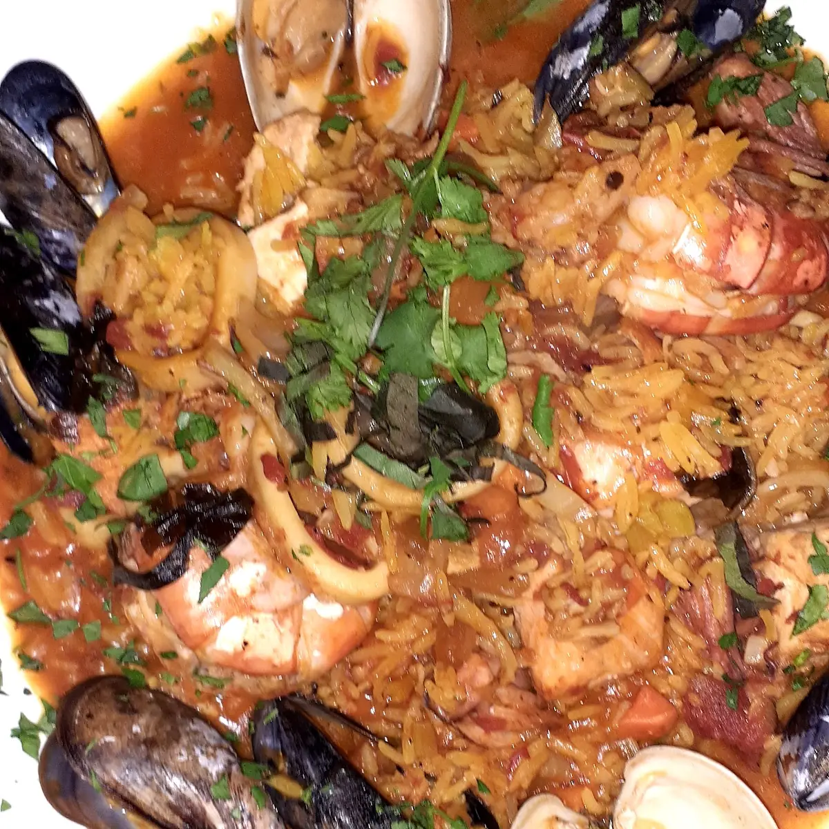 Seafood Paella