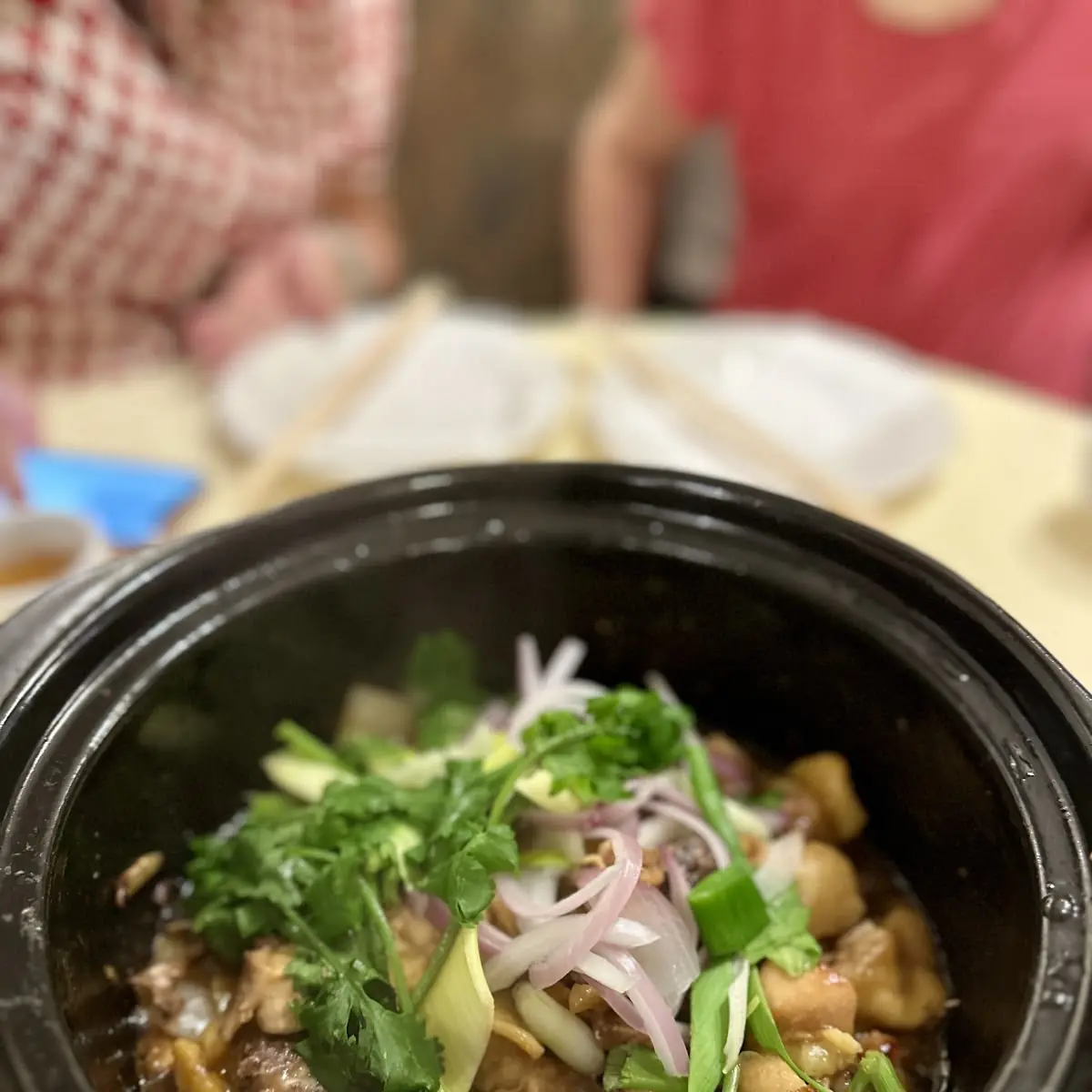 Osmanthus Fish Head in Clay Pot