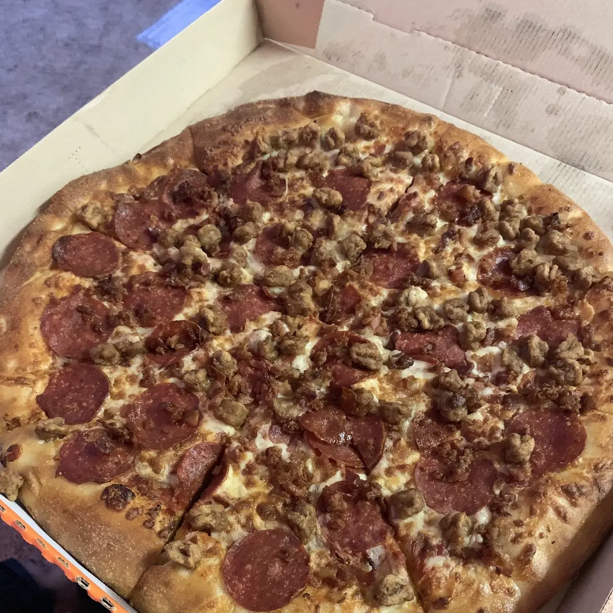 Burnt Pizza