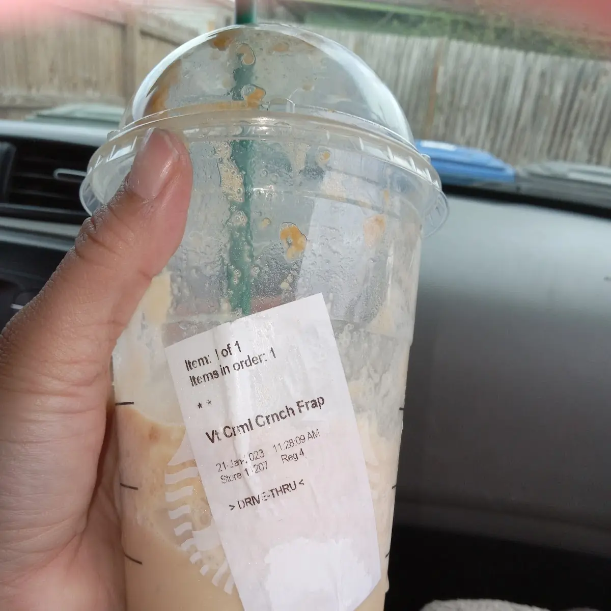 Caramel Frappe