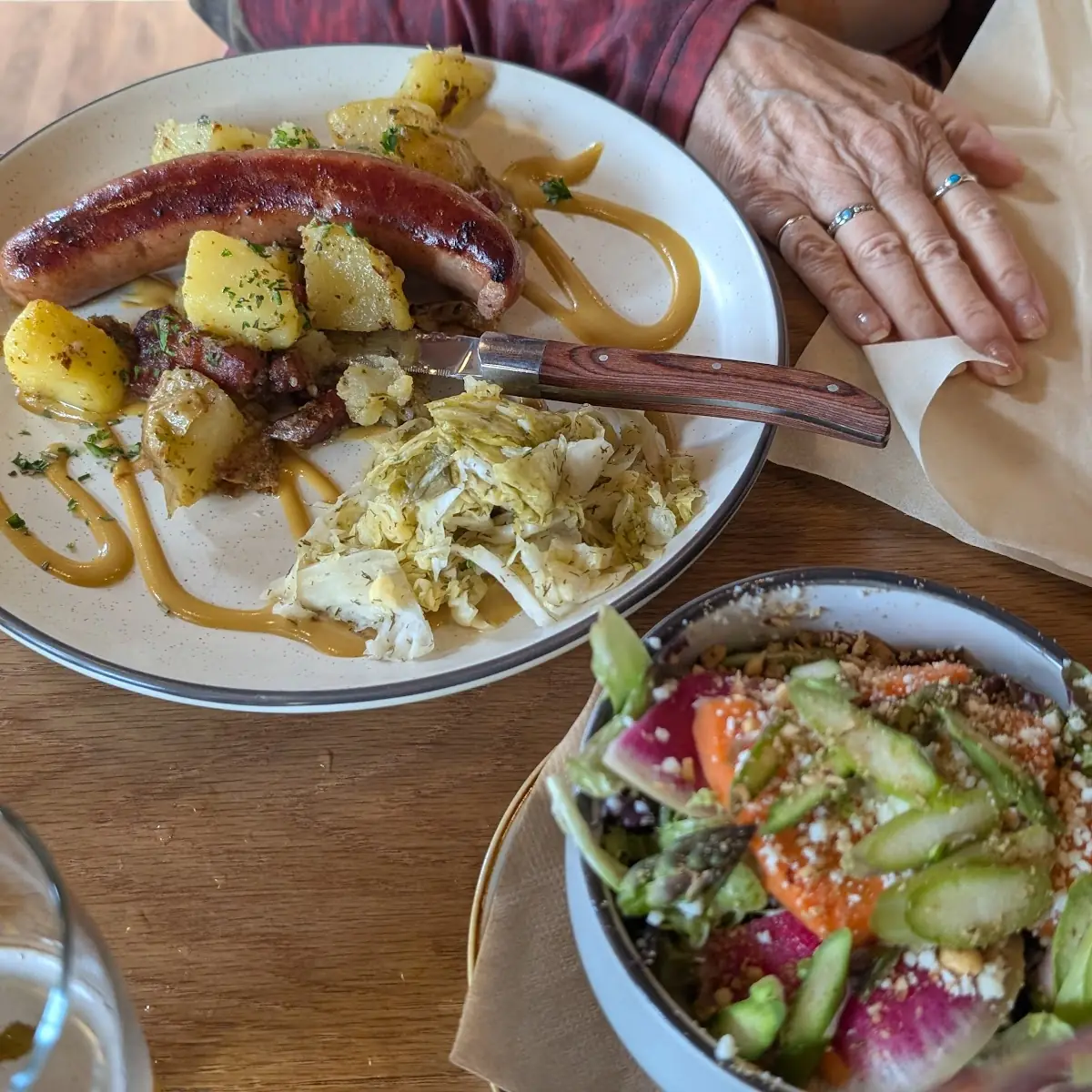 Bratwurst Plate