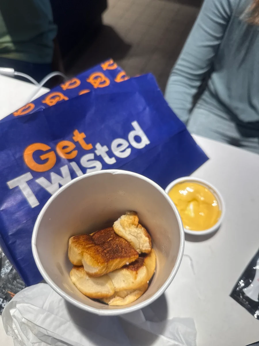 Pretzel Bites and Cheese