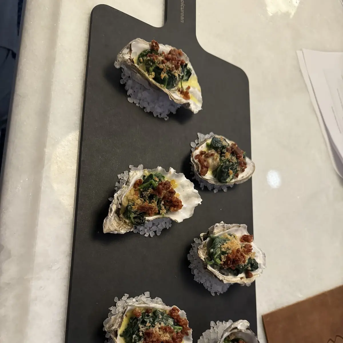 Oysters Rockefeller