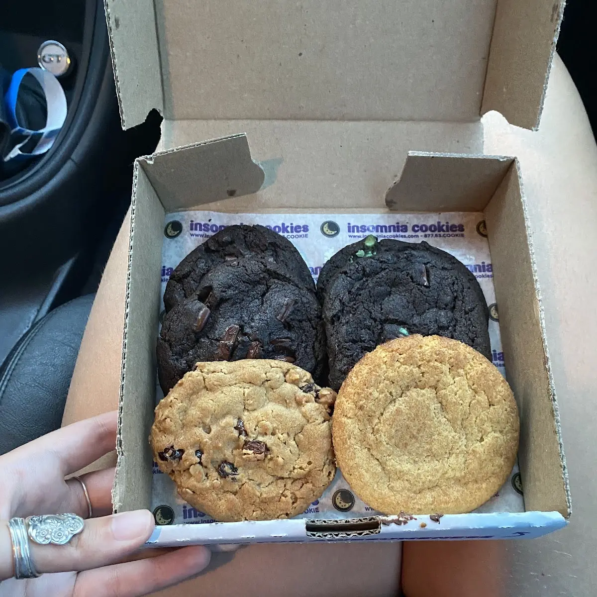Double Mint Chocolate Chip Cookies