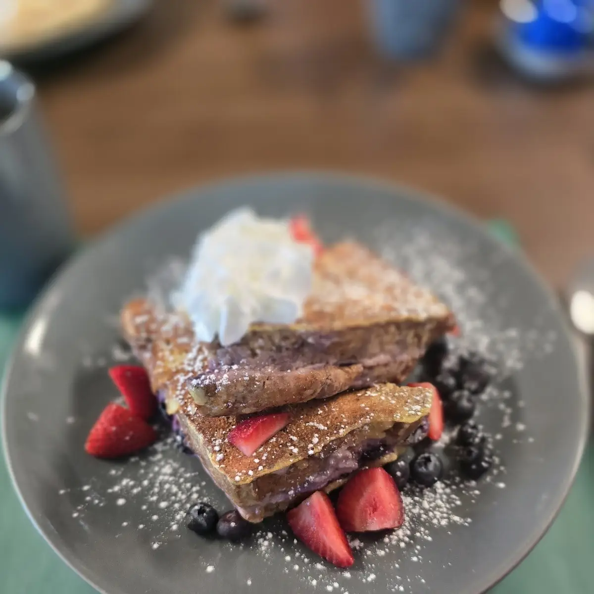 Stuffed French Toast Breakfast