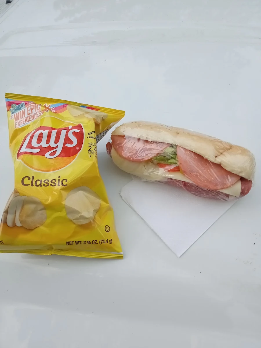 Italian Sub Sandwich with Potato Chips