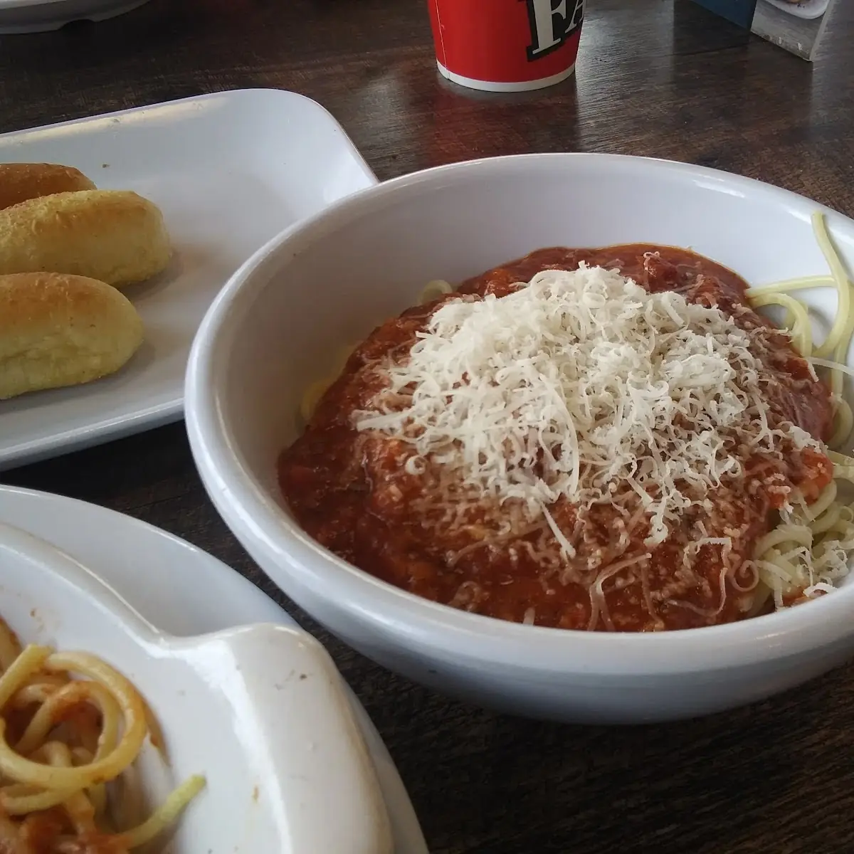 Spaghetti with Meat Sauce on the Side