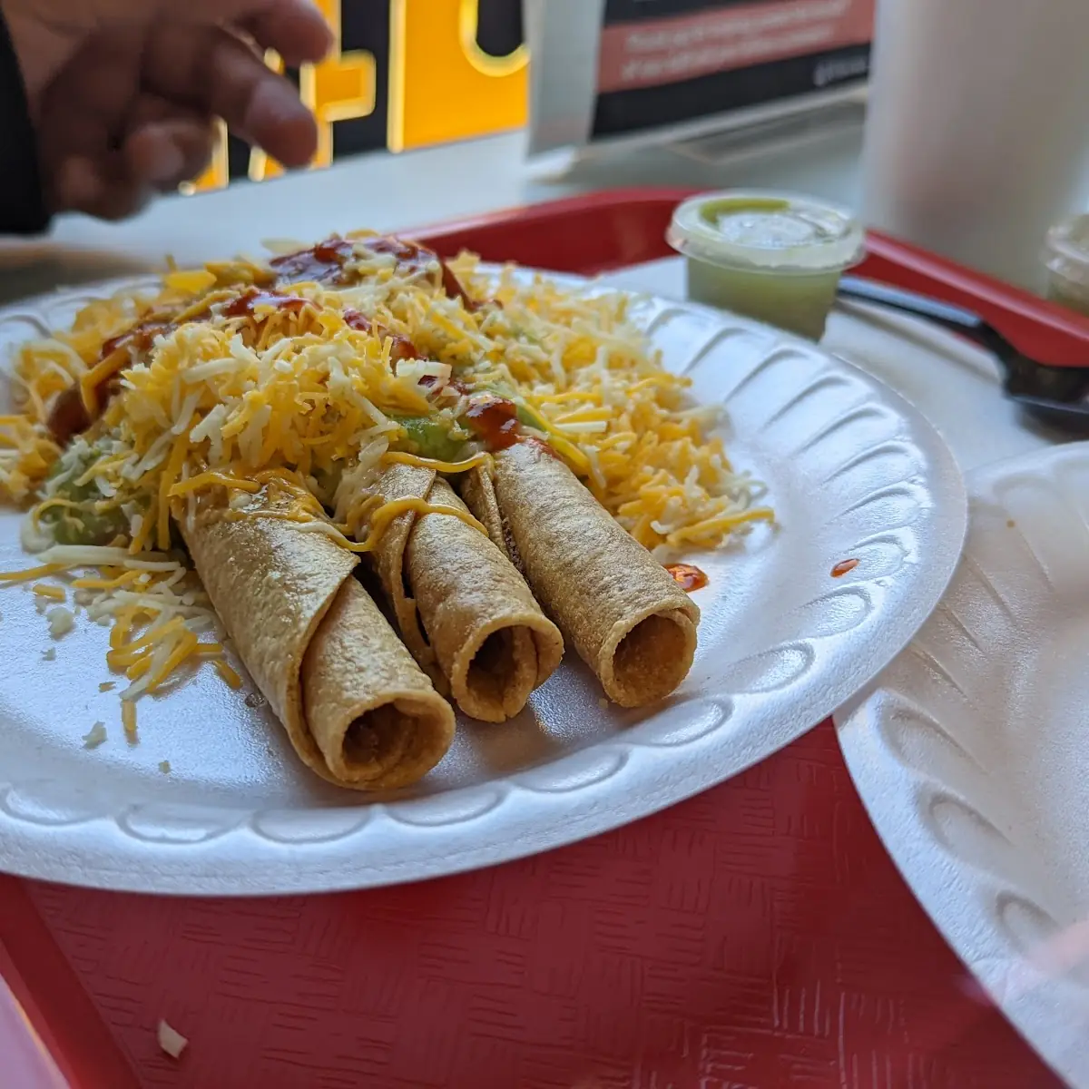 3 Rolled Tacos