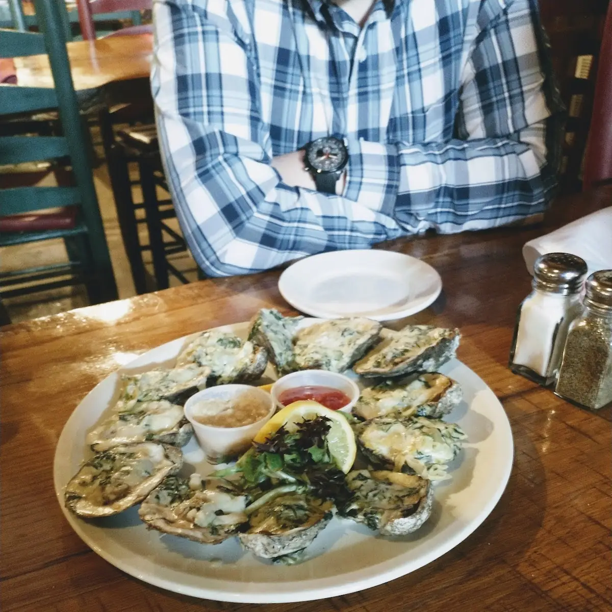 Oysters Rockefeller