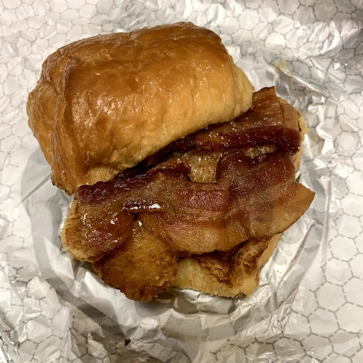 Maple Bacon Chicken Croissant Combo