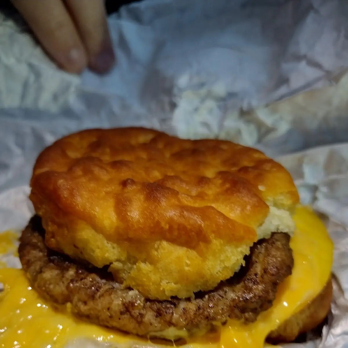 Sausage Egg & Cheese Biscuit