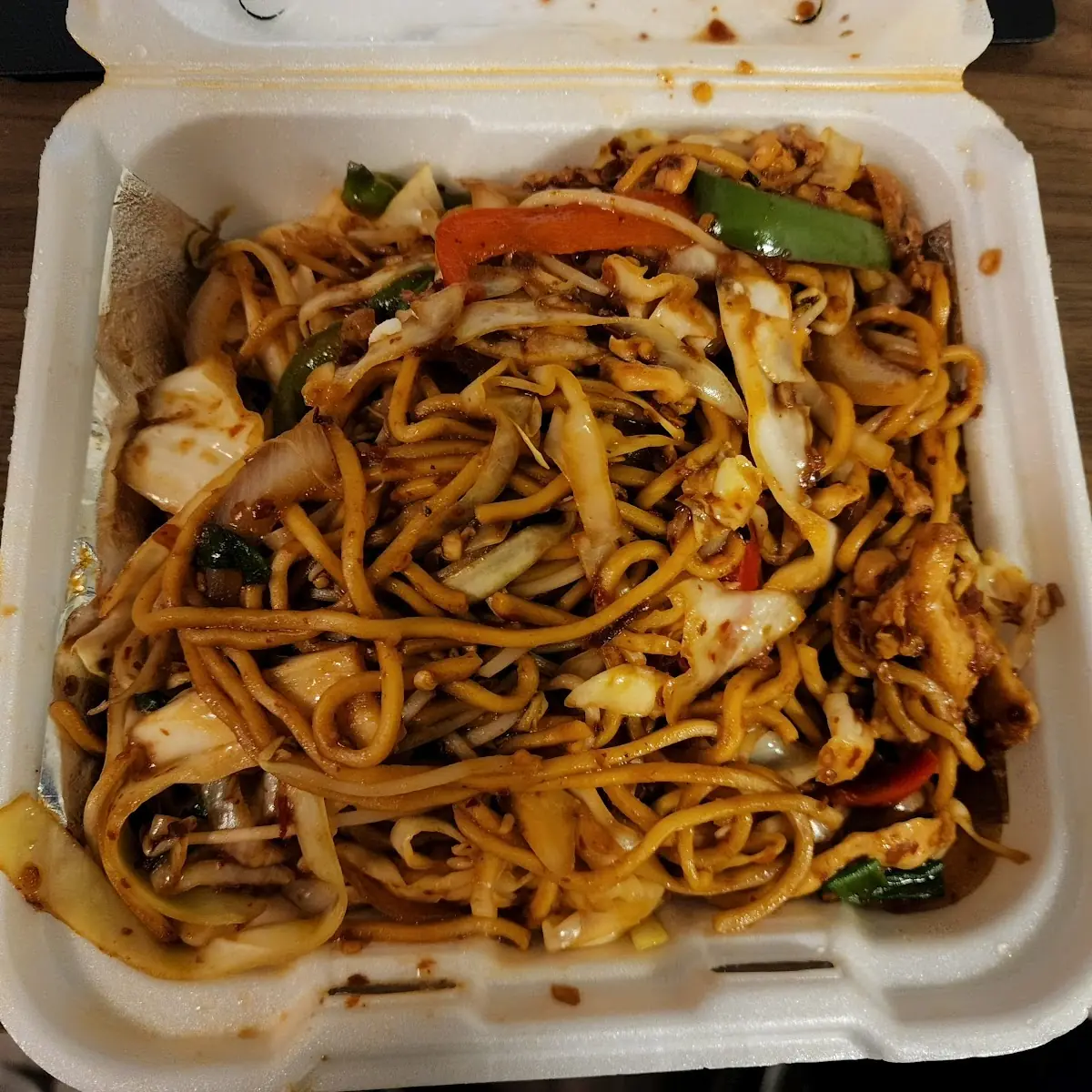 Fried Noodles with Chicken