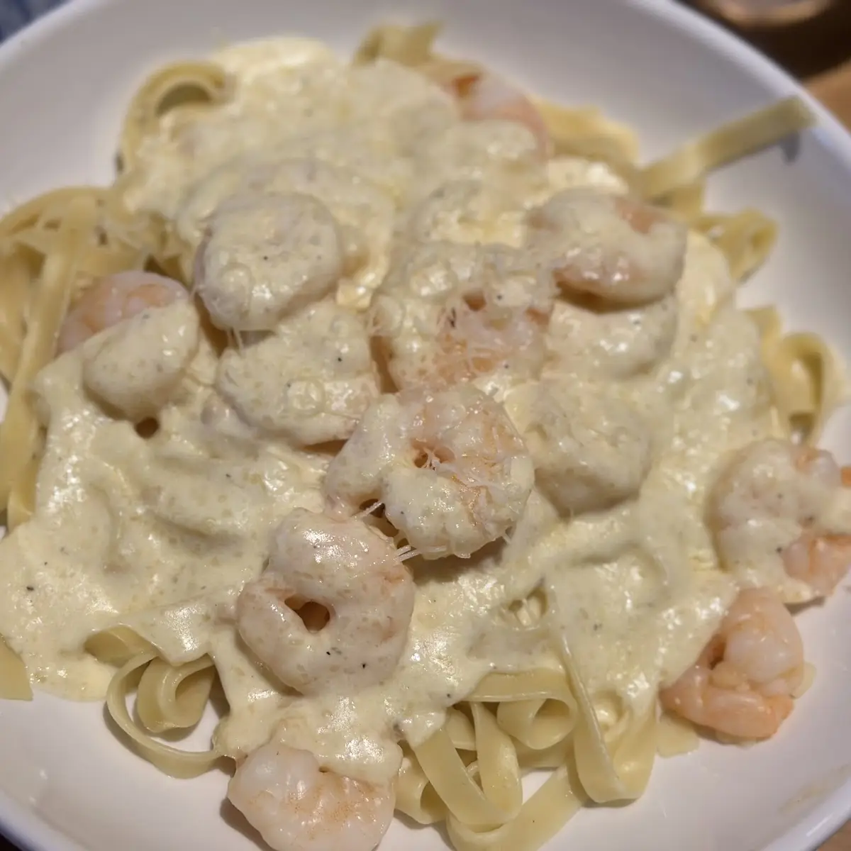 Shrimp Alfredo