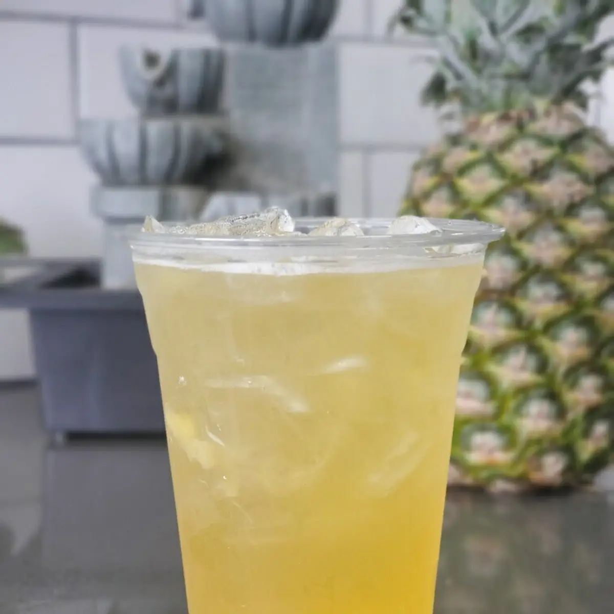 Pineapple Green Tea