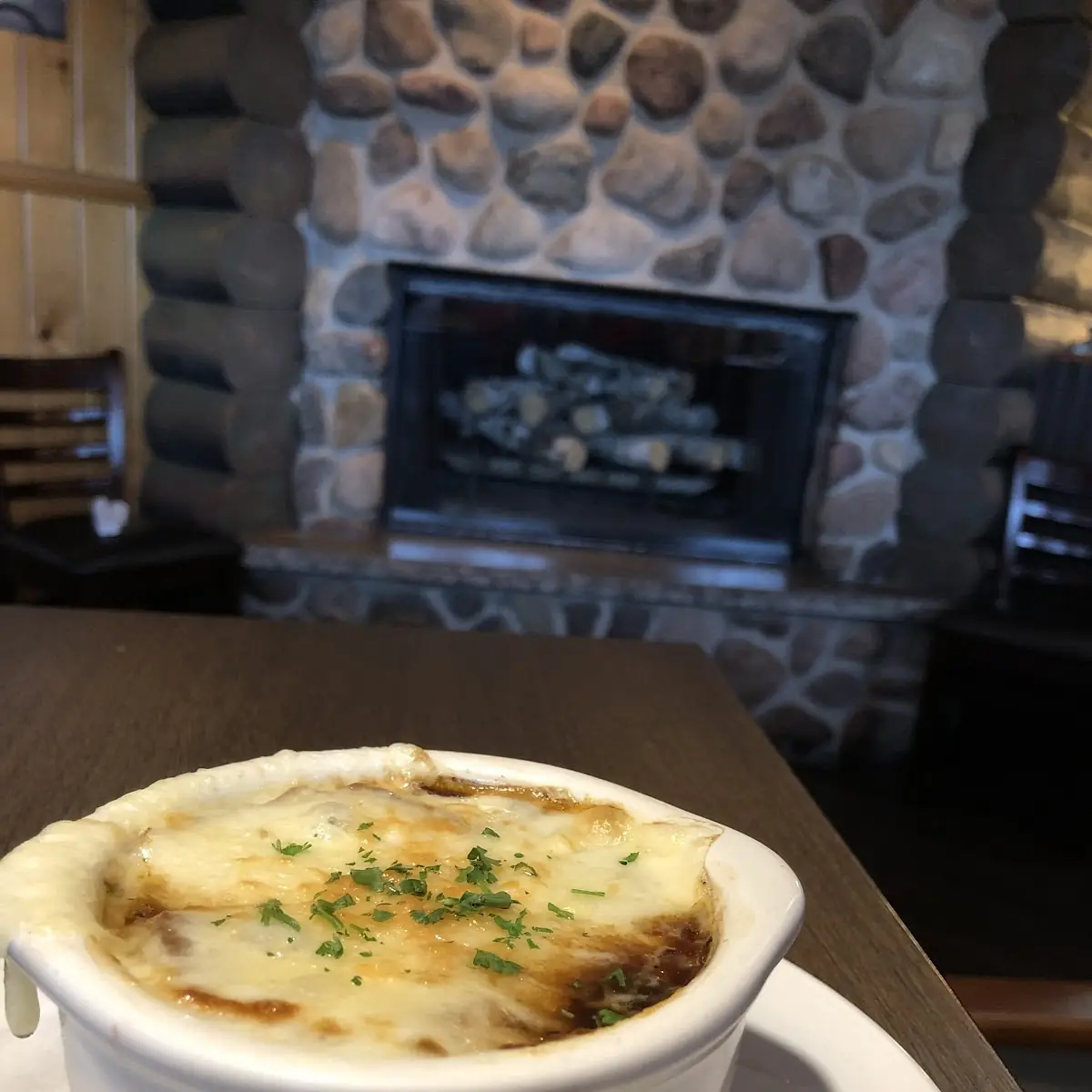 Five Cheese Baked French Onion Soup