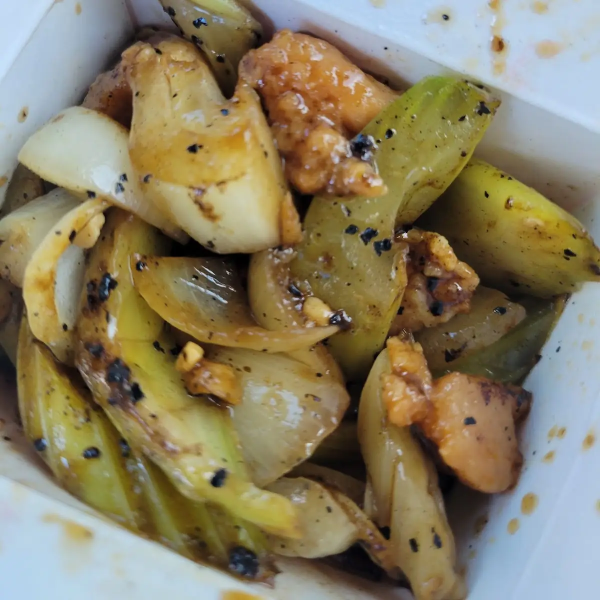Black Pepper Chicken