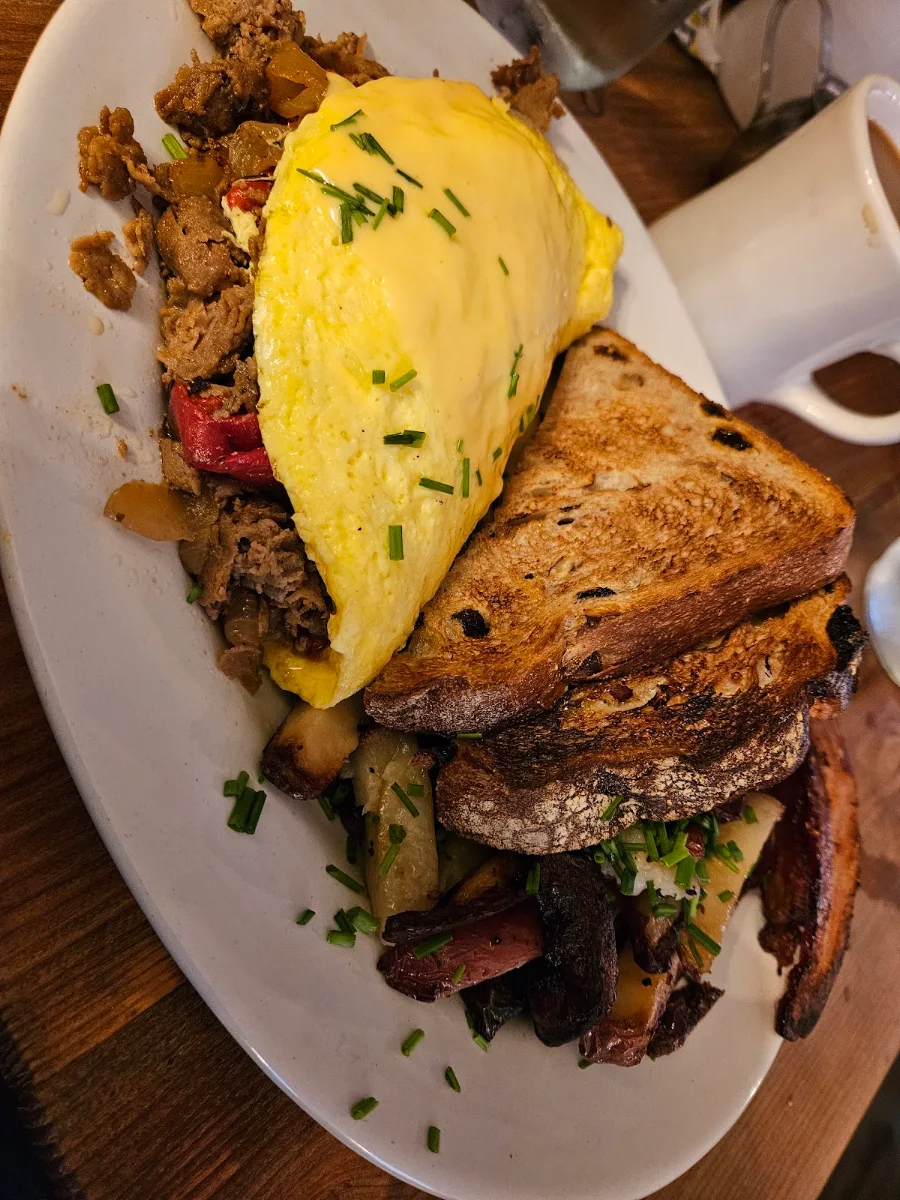 Cheese Steak Omelette
