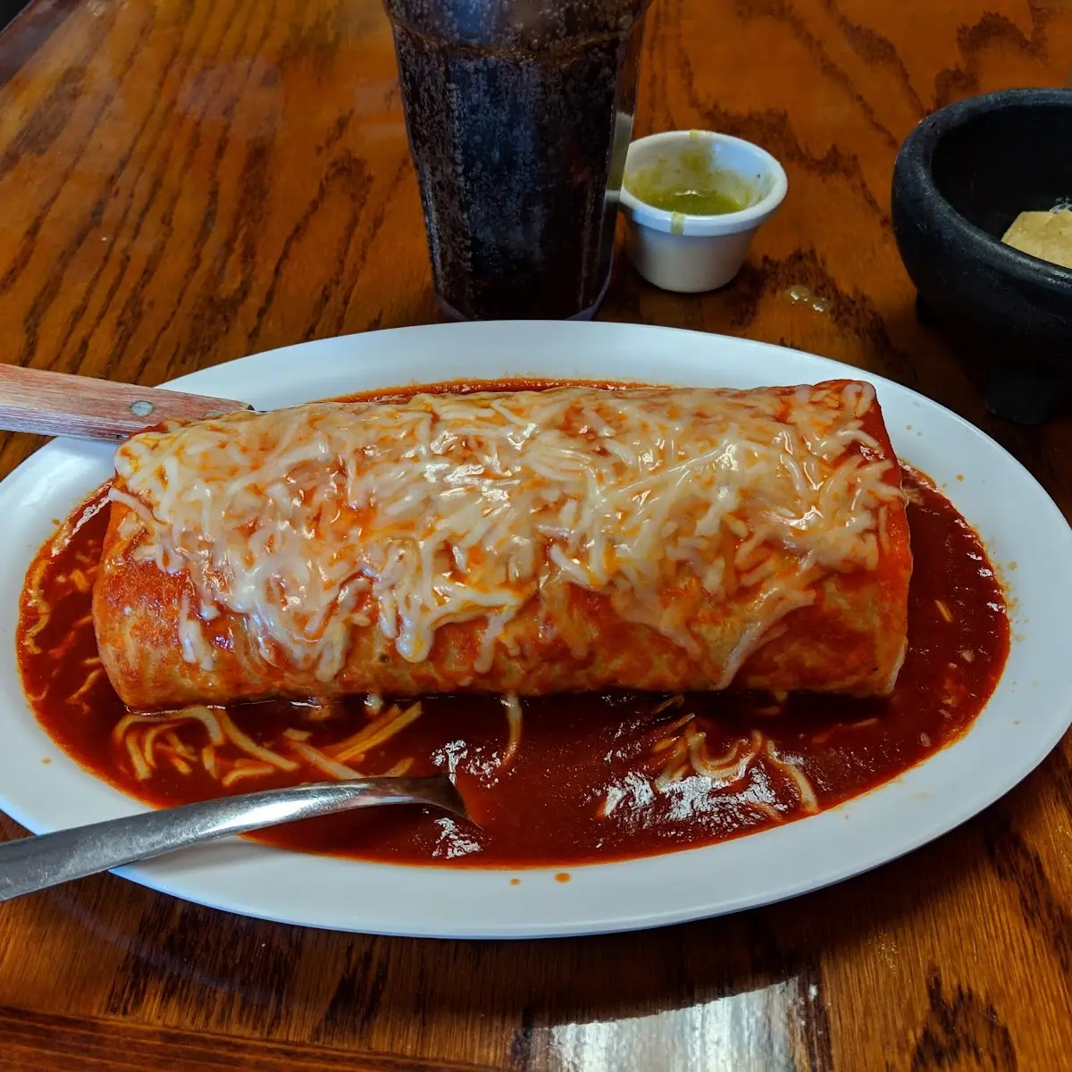 Al Pastor Wet Burrito