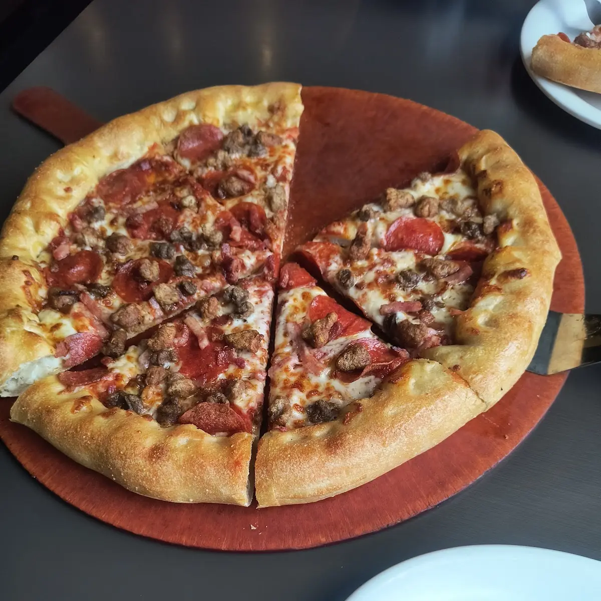 Stuffed Crust Meat Lovers