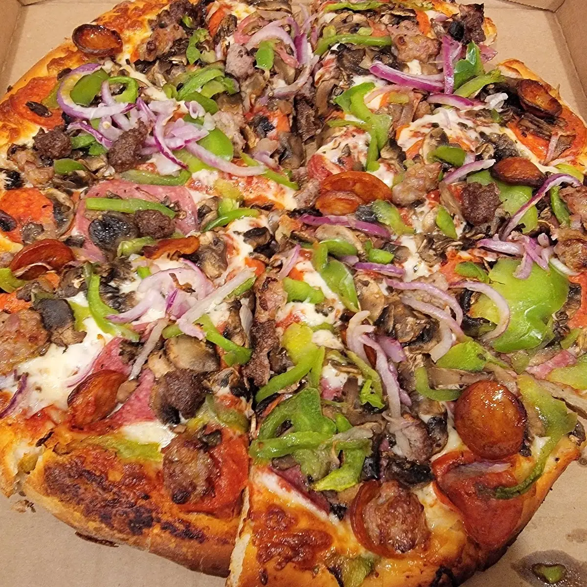 All Meat Pizza