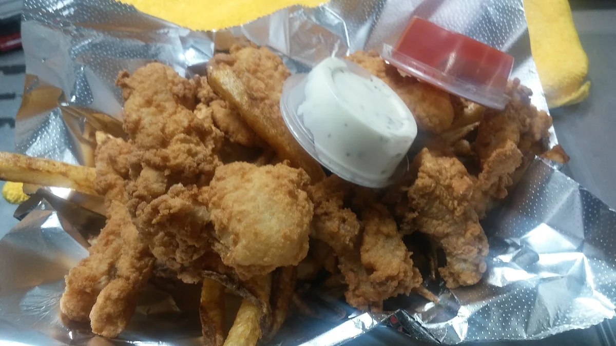 Catfish Nuggets and Fries