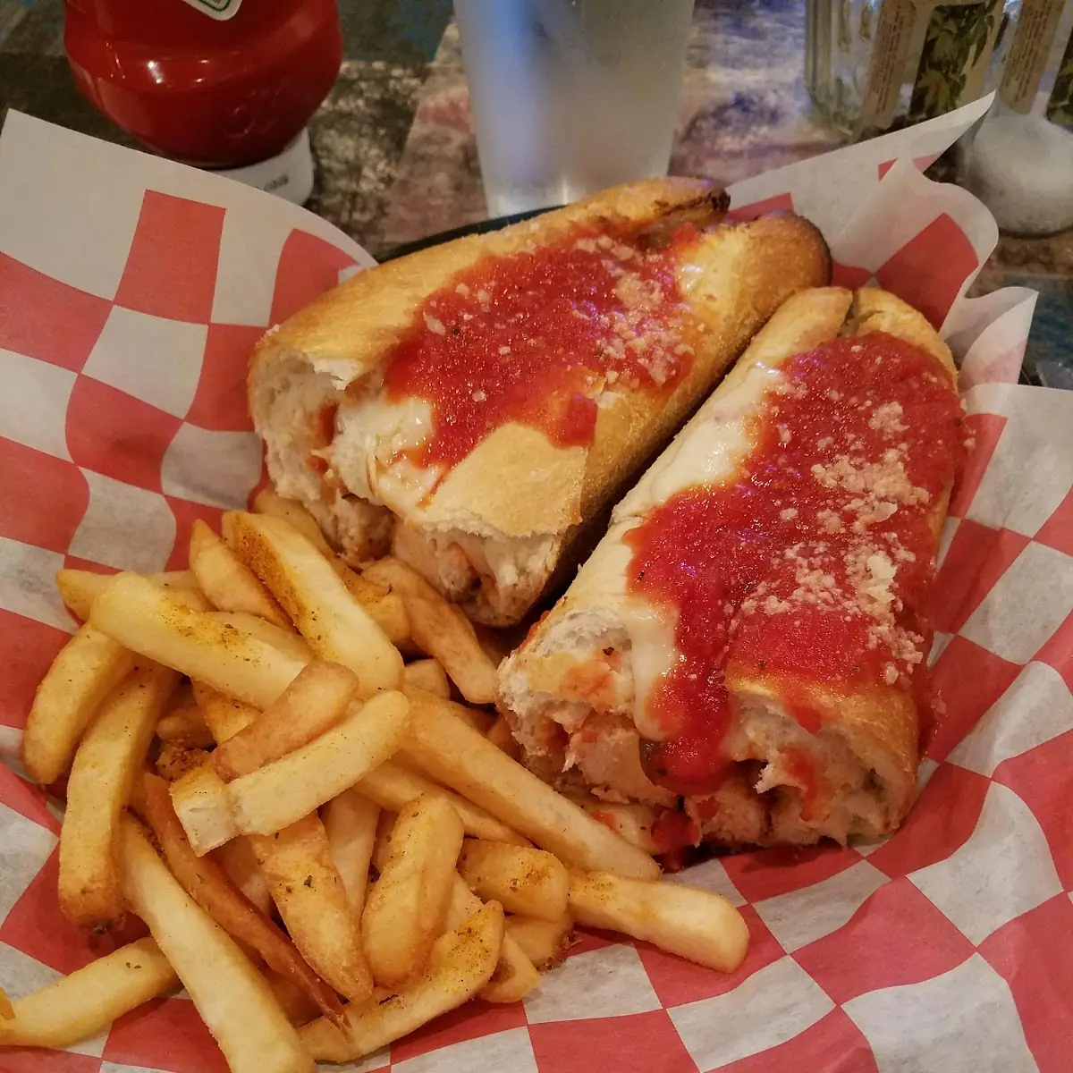 Chicken Parmesan Sandwich
