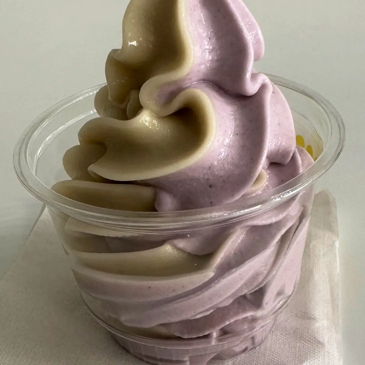 Taro Lemon Soft Serve