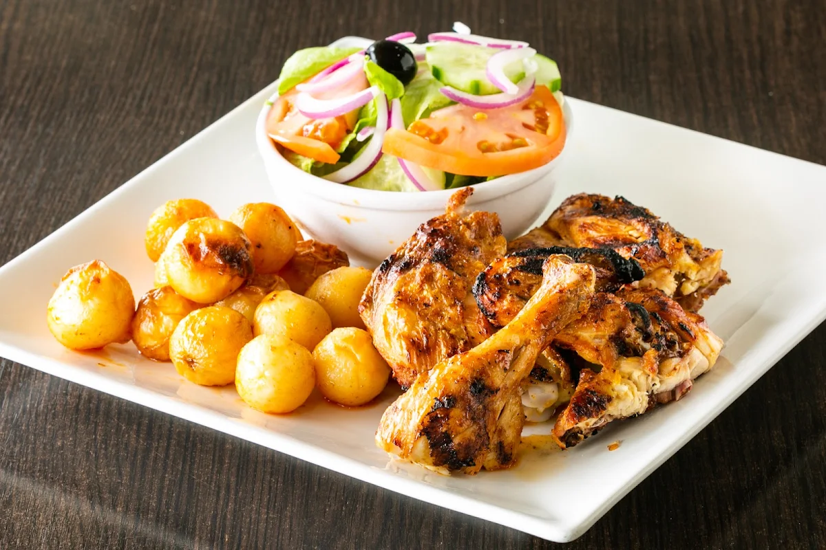 ½ Grilled Chicken Meal, Costa Verde B.B.Q. & Portuguese Grill House