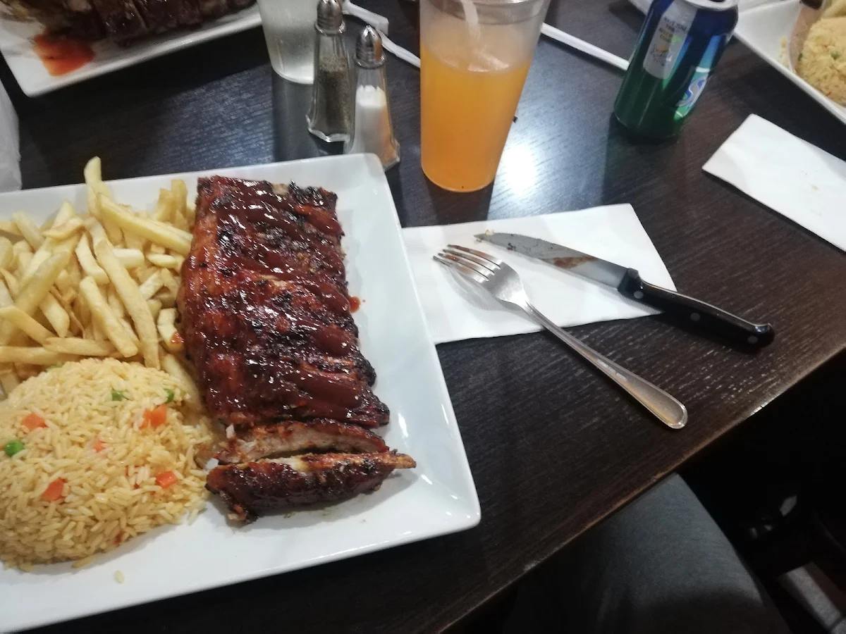 ½ Rack of Ribs Meal, Costa Verde B.B.Q. & Portuguese Grill House