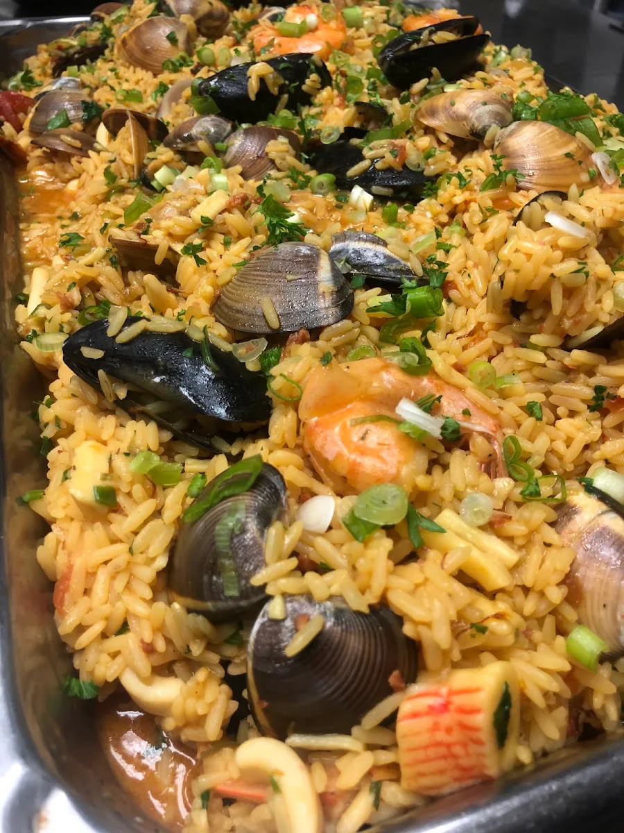 Seafood Paella, Costa Verde B.B.Q. & Portuguese Grill House