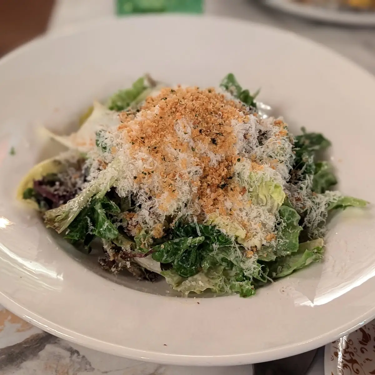 Caesar Salad with Anchovies