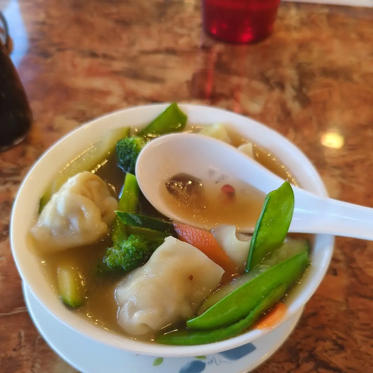 Large War Wonton Soup