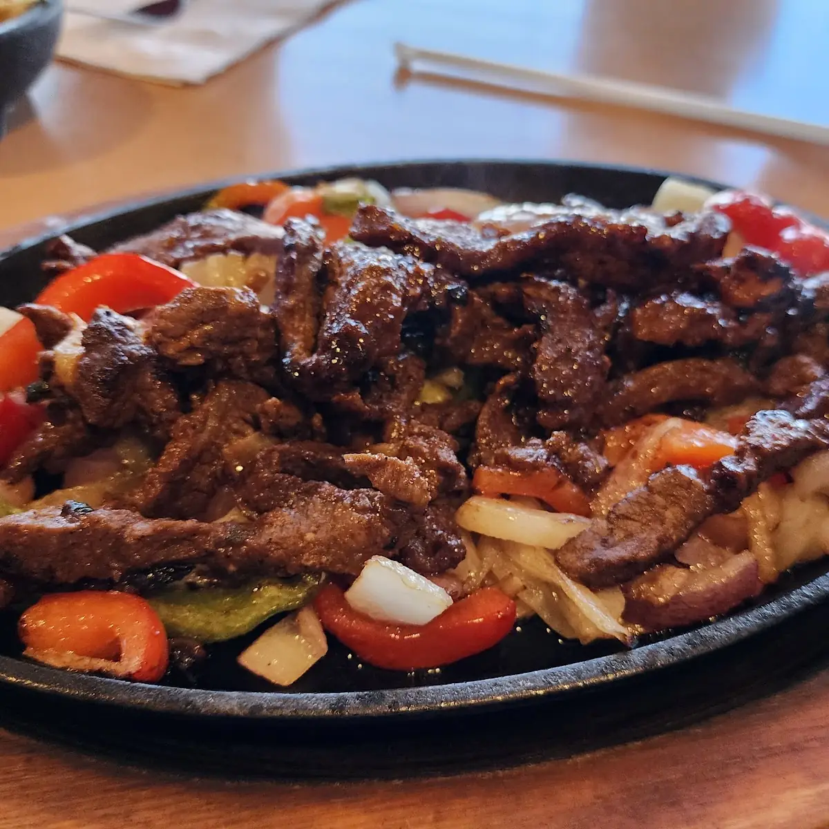 Sizzling Steak Fajitas