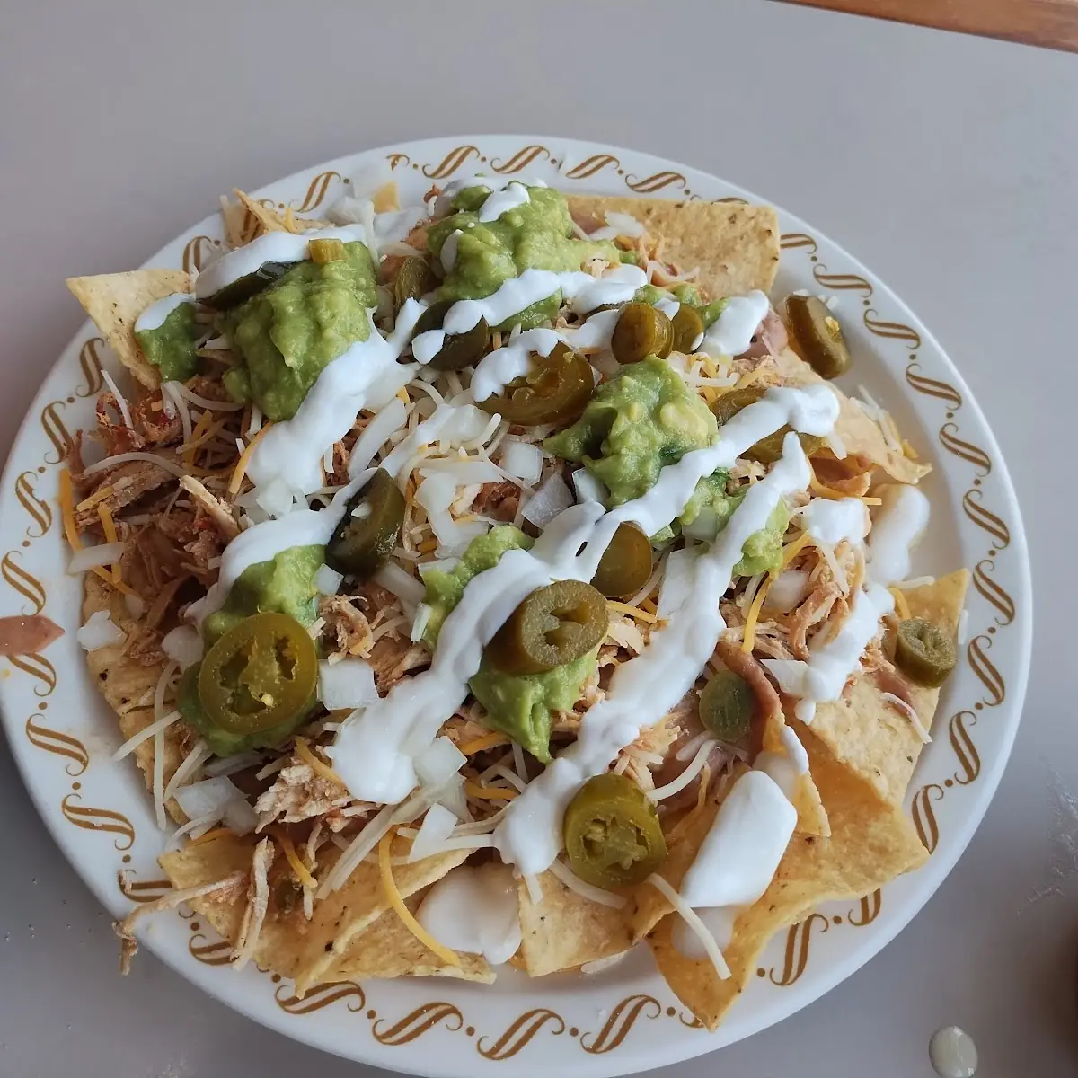 Chicken Nachos Supreme