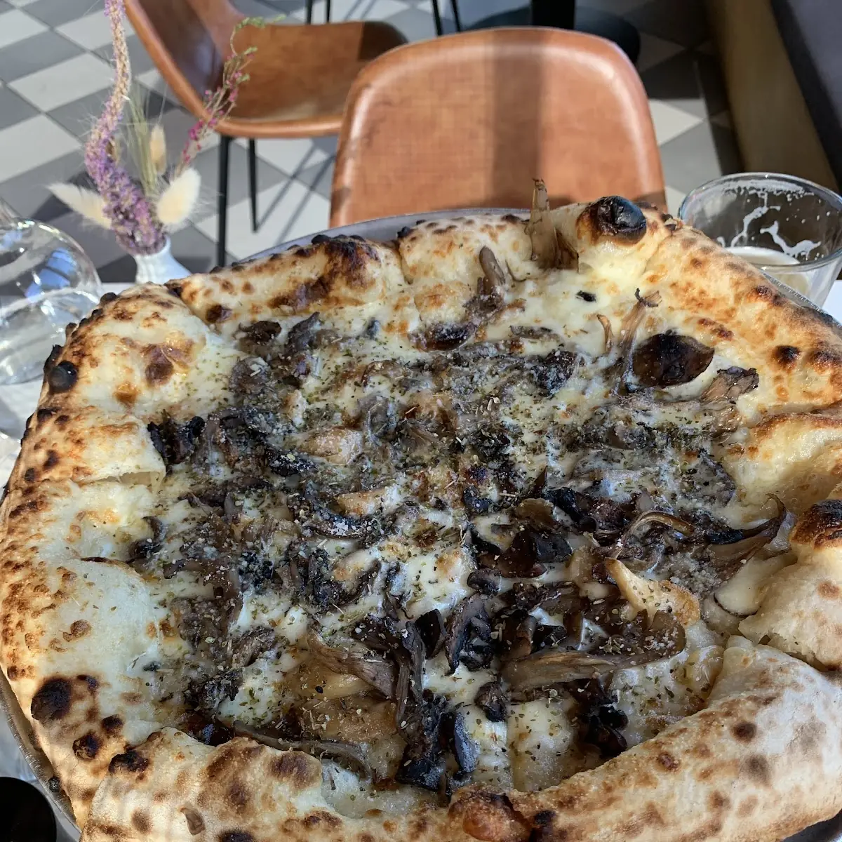 Mushroom Pizza