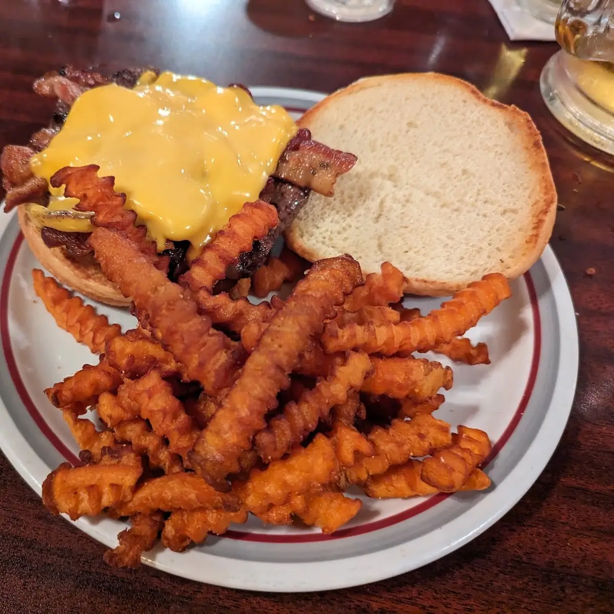 1 2 lb Bacon Cheeseburger