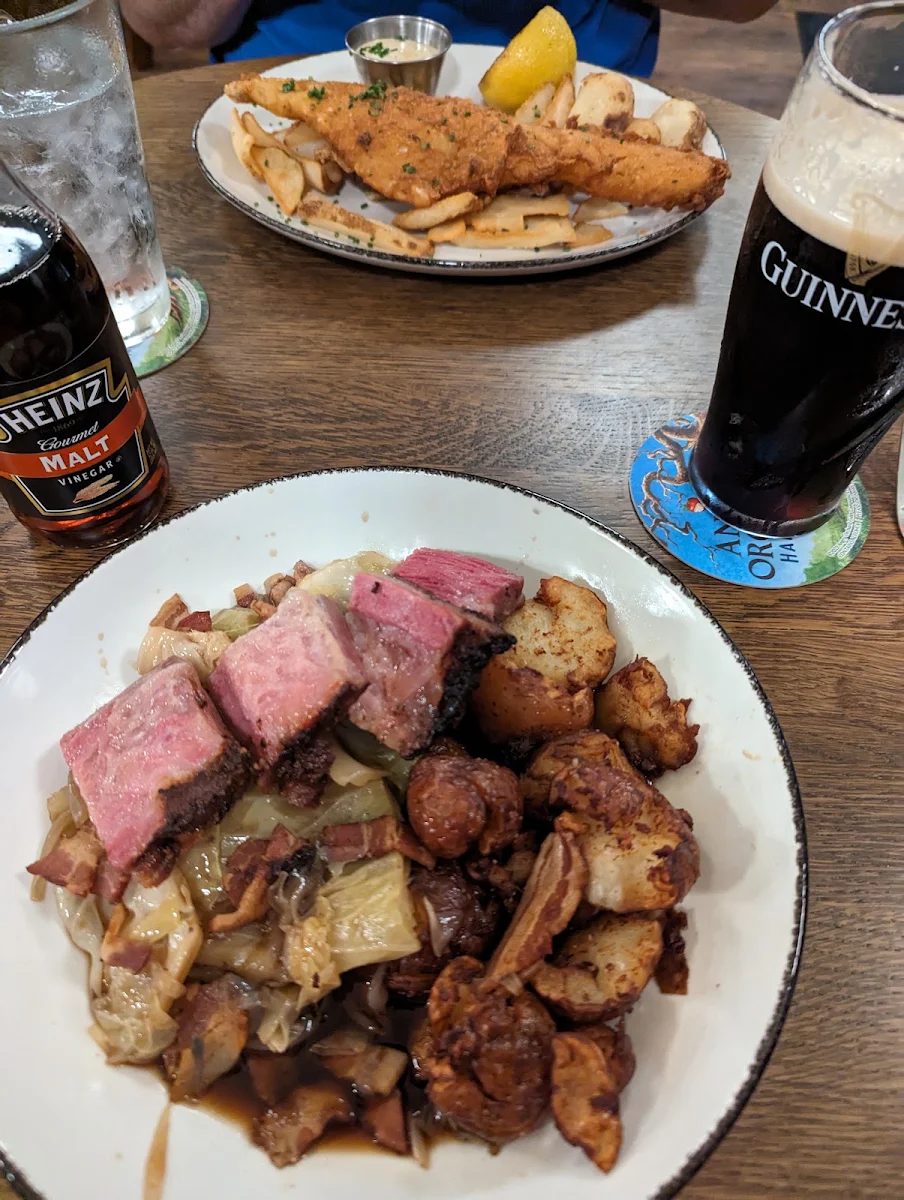 Braised Pastrami with Cabbage and Potatoes