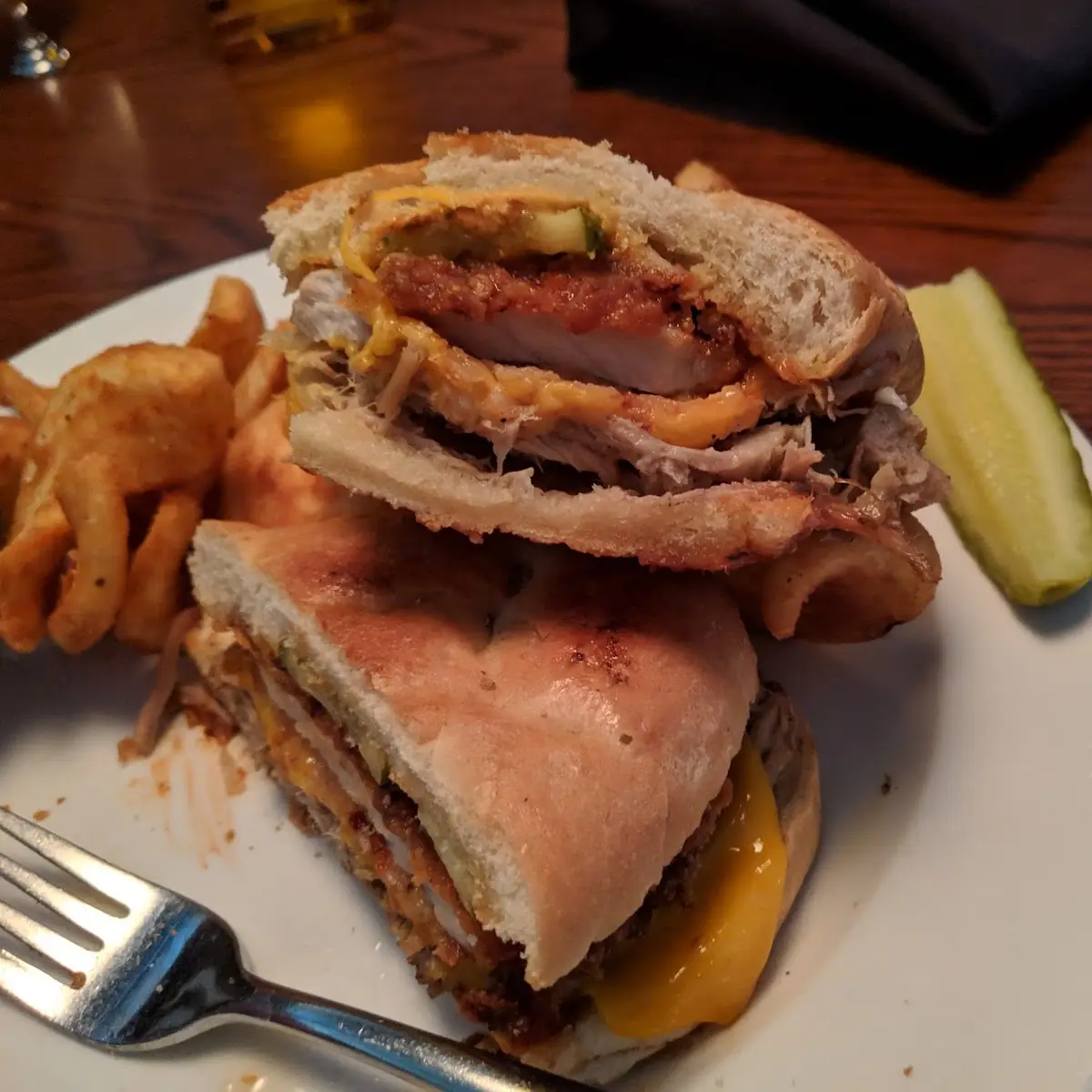 Salisbury Steak Grilled Cheese