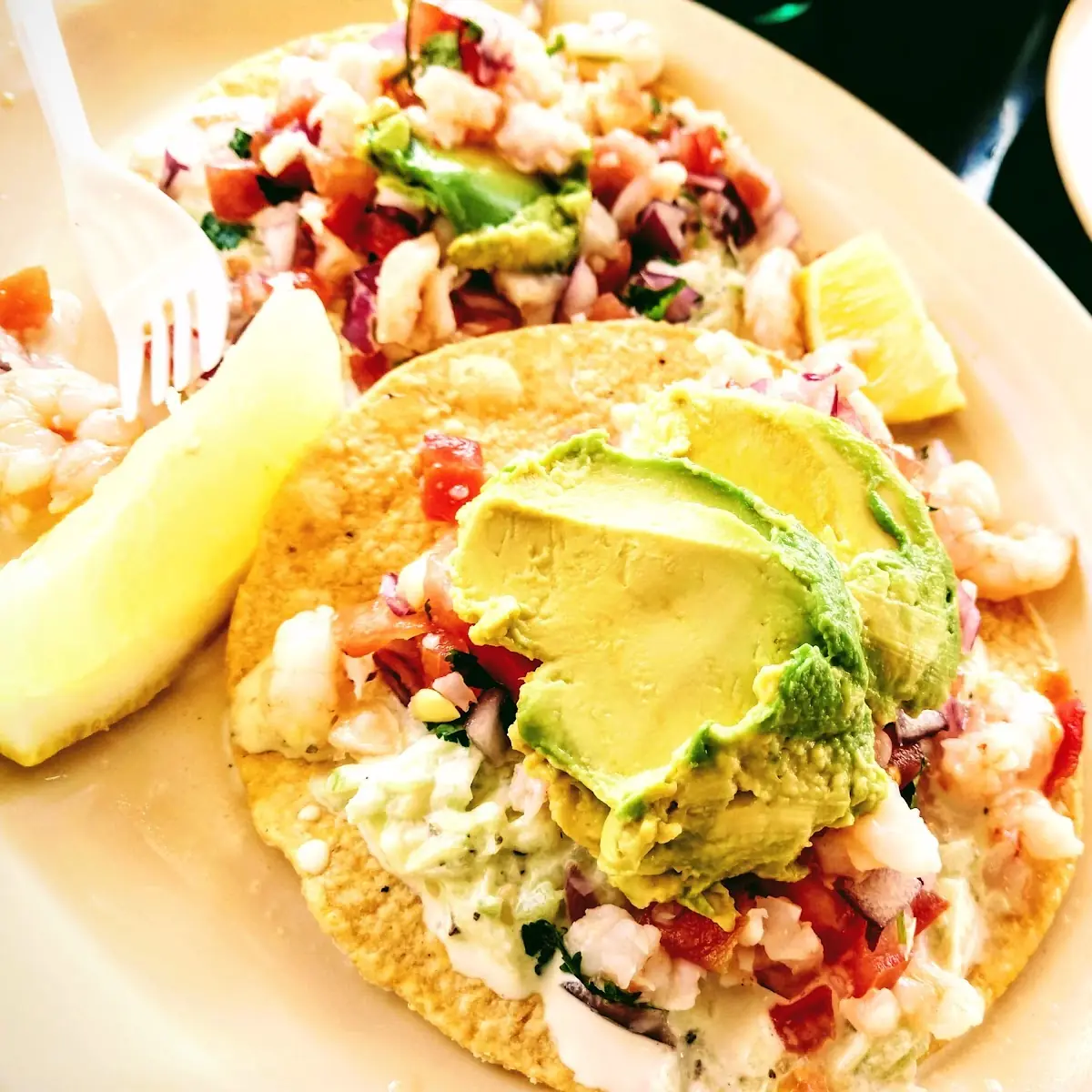 Ceviche Tostada