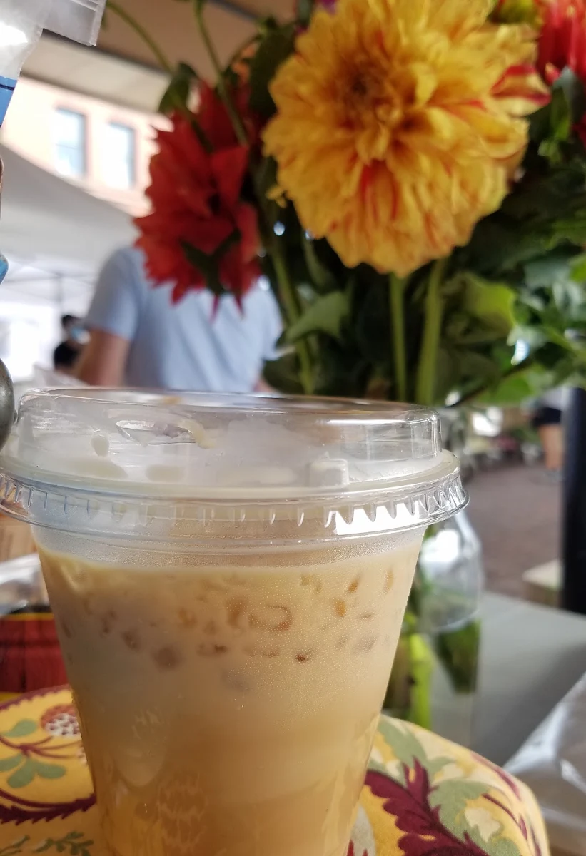 Iced Vanilla Latte