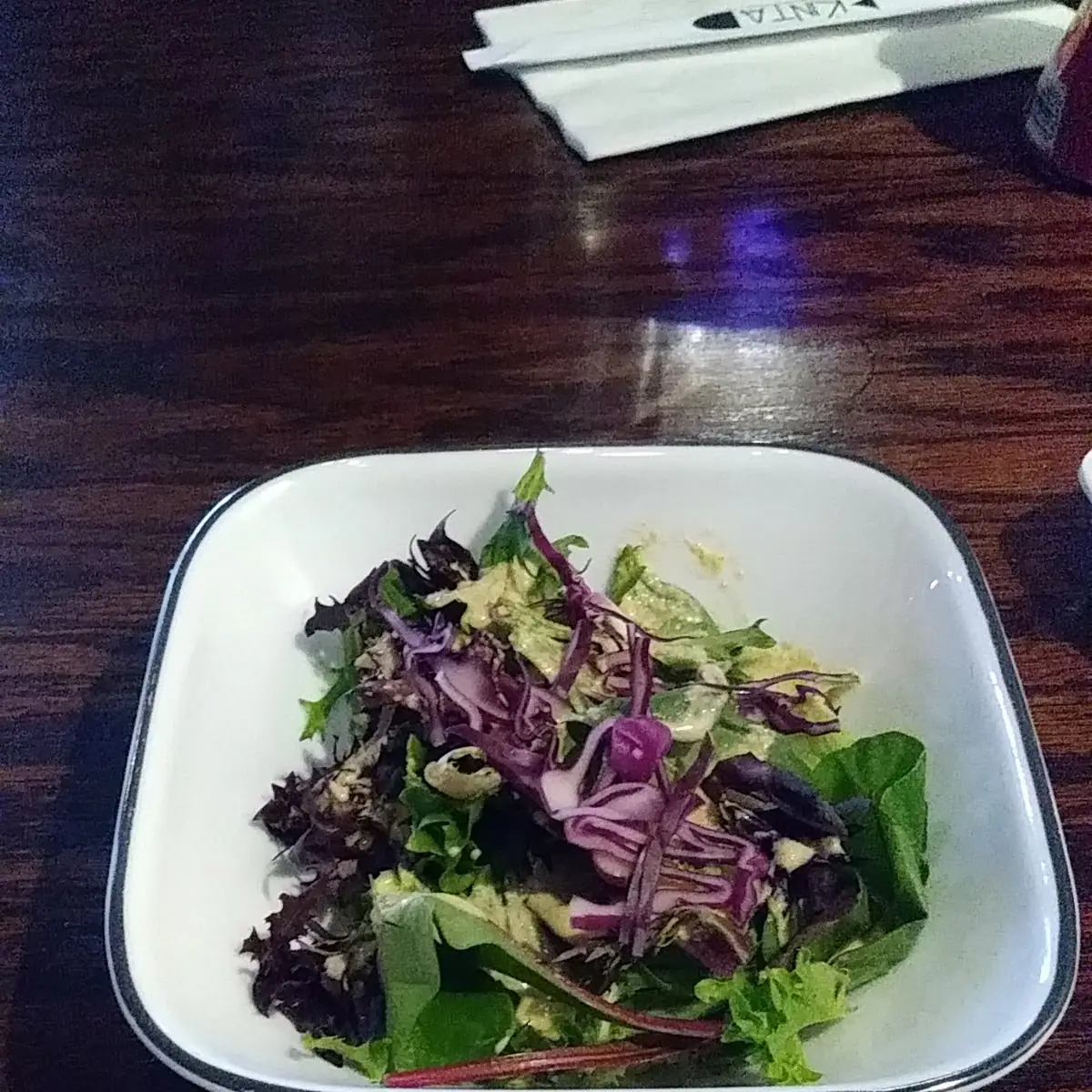 Salad with Ginger Dressing