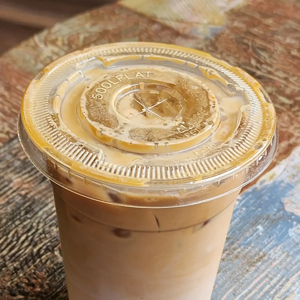 Iced Caramel Latte