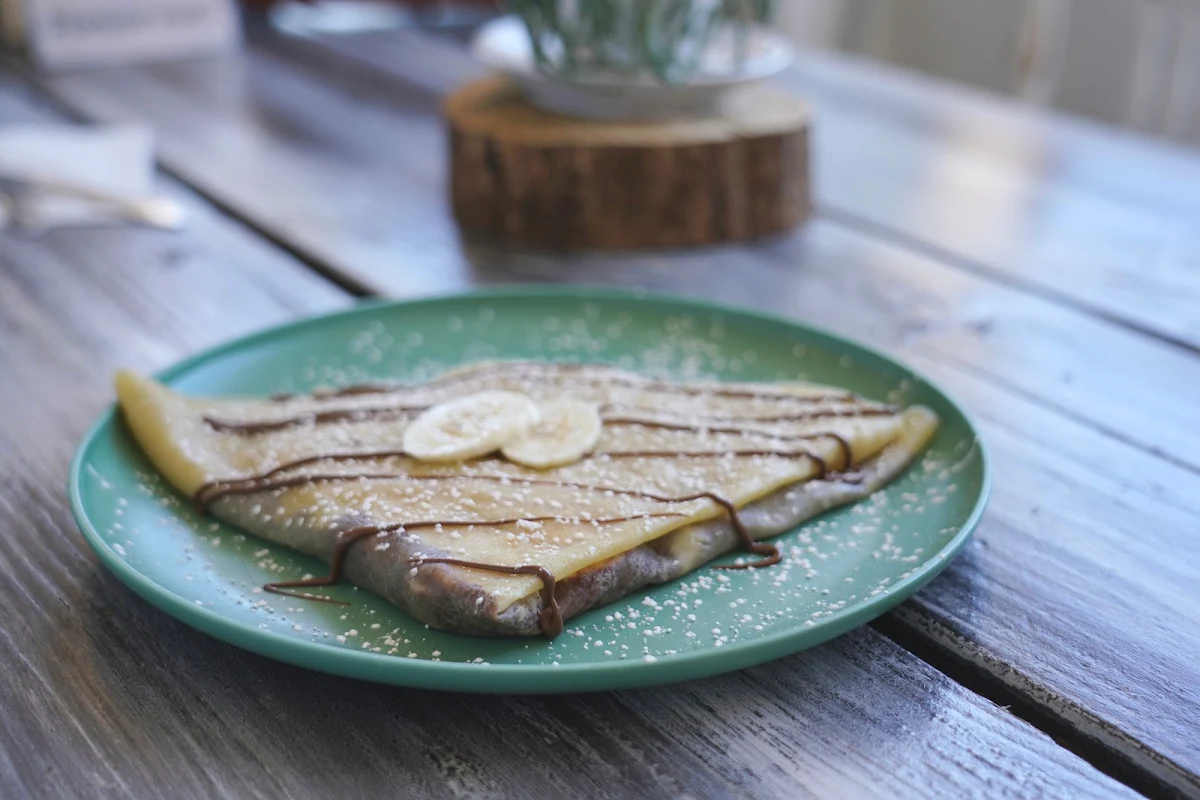 Banana and Nutella Crepe