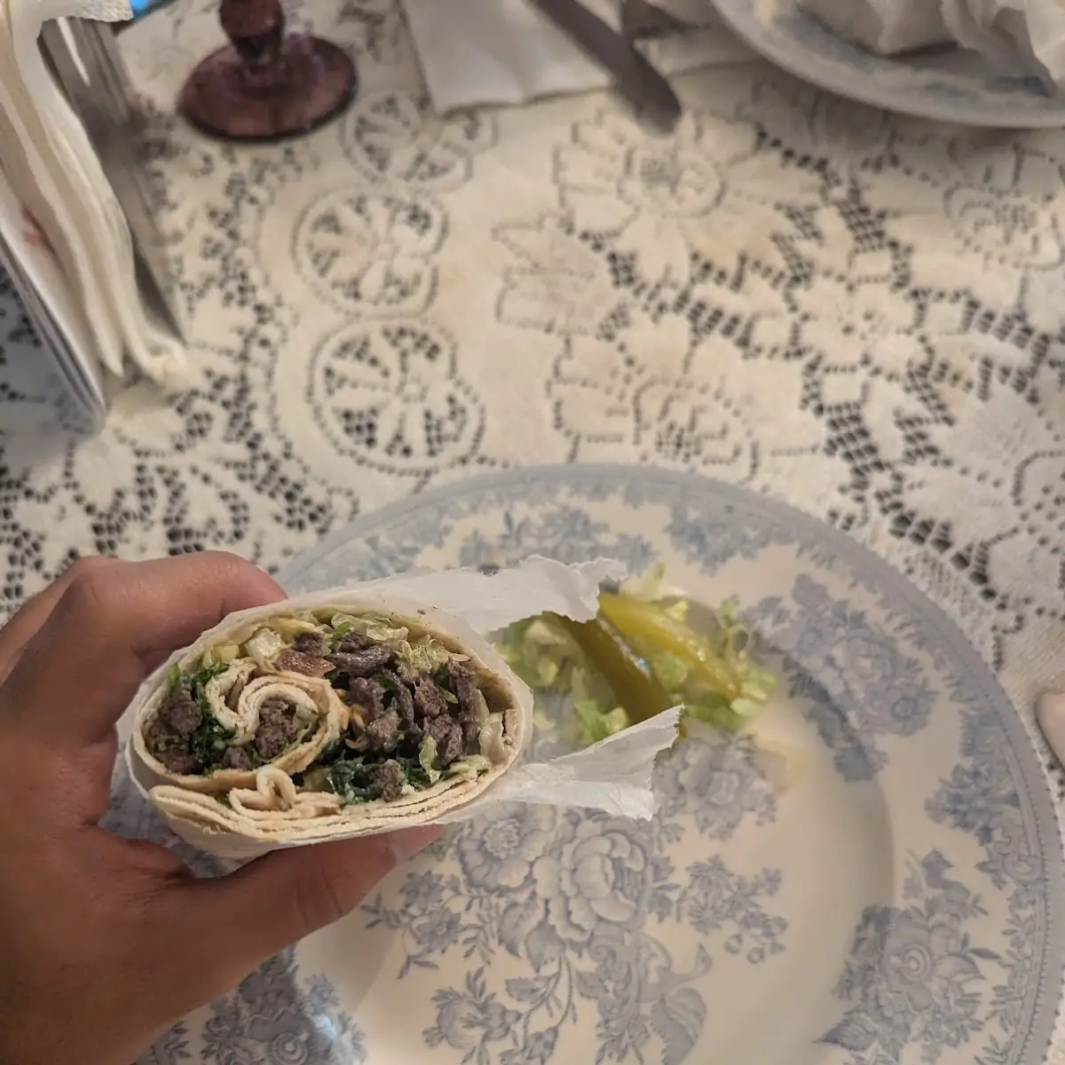 Beef Shawarma Sandwich