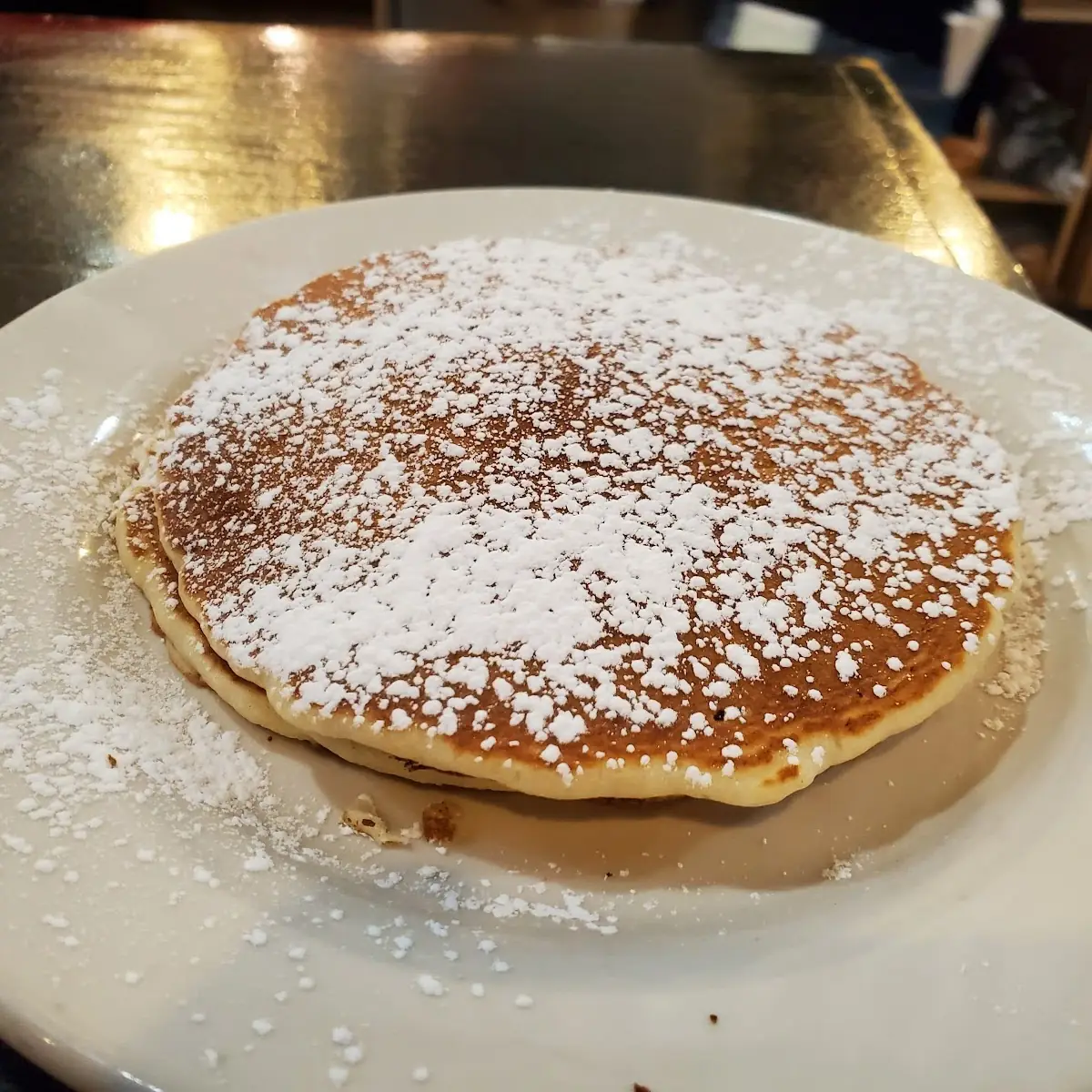Silver Dollar Chocolate Chip Pancakes