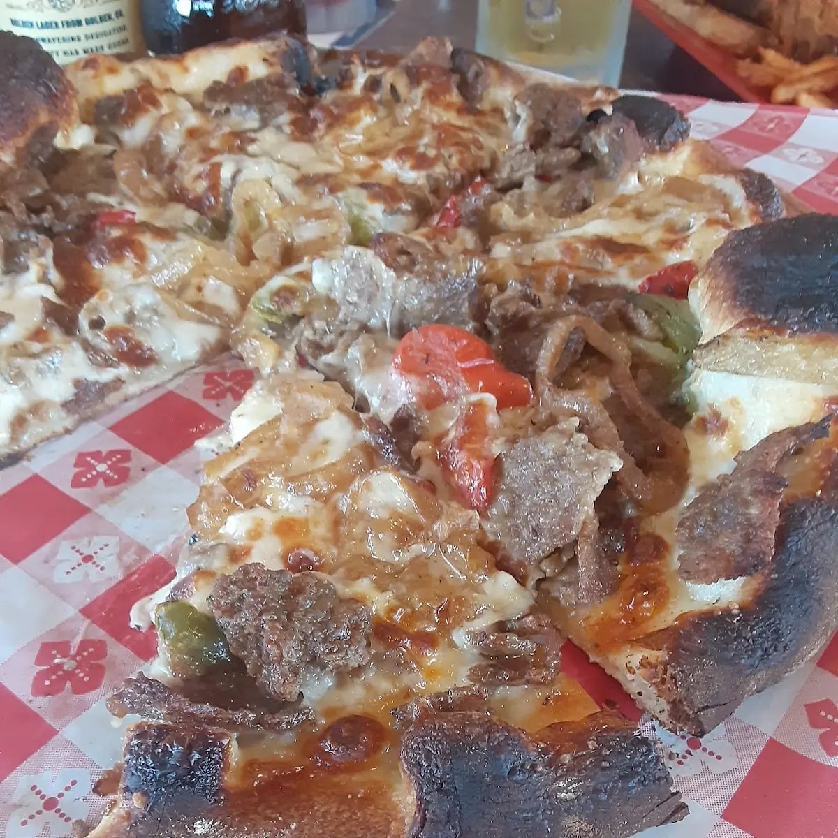 Philly Cheesesteak Pizza
