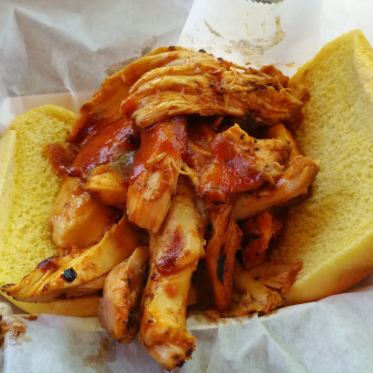 Bone-In Pork Rib Sandwich